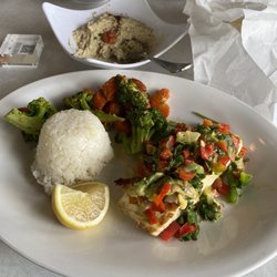 Cedars Resturant - Halibut