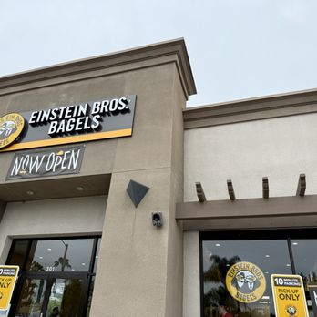 Einstein Bros. Bagels - Entrance - Bagels Near Me - Vista, California