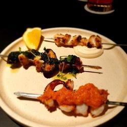 Old Wharf Restaurant - BBQ seafood plate