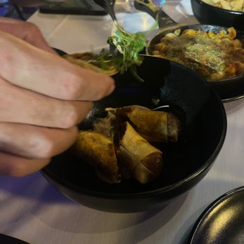BLK SWAN - Cheese steak egg rolls.  Amazing! - New American Near Me - Baltimore, Maryland