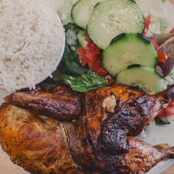 Mr Pollo - half chicken rotisserie. food is awesome here! Check out my youtube video here: https://youtu.be/gzD0UTw7jlI - Peruvian Near Me - West Covina, California