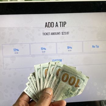 Sparky's Giant Burgers - Add a tip? Tip screen - Burgers Near Me - Oakland, California