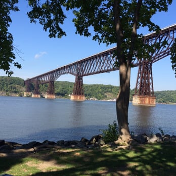 Upper Landing Park - View of the Walkway Over the Hudson from Upper Landing Park - Parks Near Me - Poughkeepsie, New York