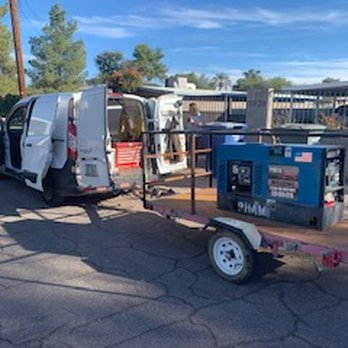 Phils Mobile Welding - Phil's rig. - Metal Fabricators Near Me - Tucson, Arizona