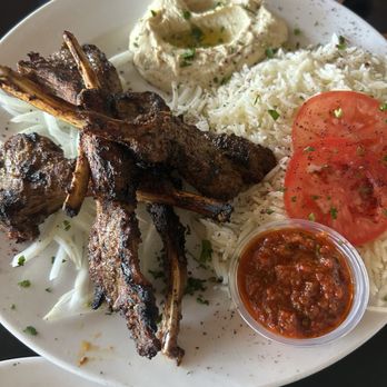 Aladdin Cafe - lamb Rack of Lamb - Mediterranean Near Me - San Diego, California Aladdin Cafe - lamb Rack of Lamb - Mediterranean Near Me - San Diego, California