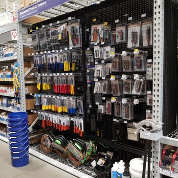 Lowe's Home Improvement - Not the greatest selection of electrical tools here.. - Hardware Stores Near Me - Madera, California