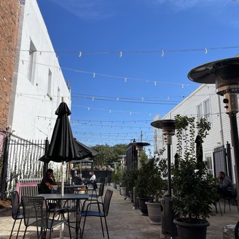 Baldwin & Co. - Side patio. - Bookstores Near Me - New Orleans, Louisiana