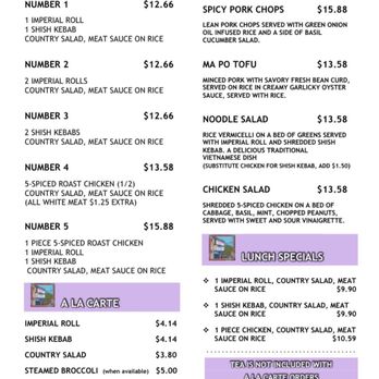 Cordon Bleu - 2022 Menu page 2 - Vietnamese Near Me - San Francisco, California Cordon Bleu - 2022 Menu page 2 - Vietnamese Near Me - San Francisco, California