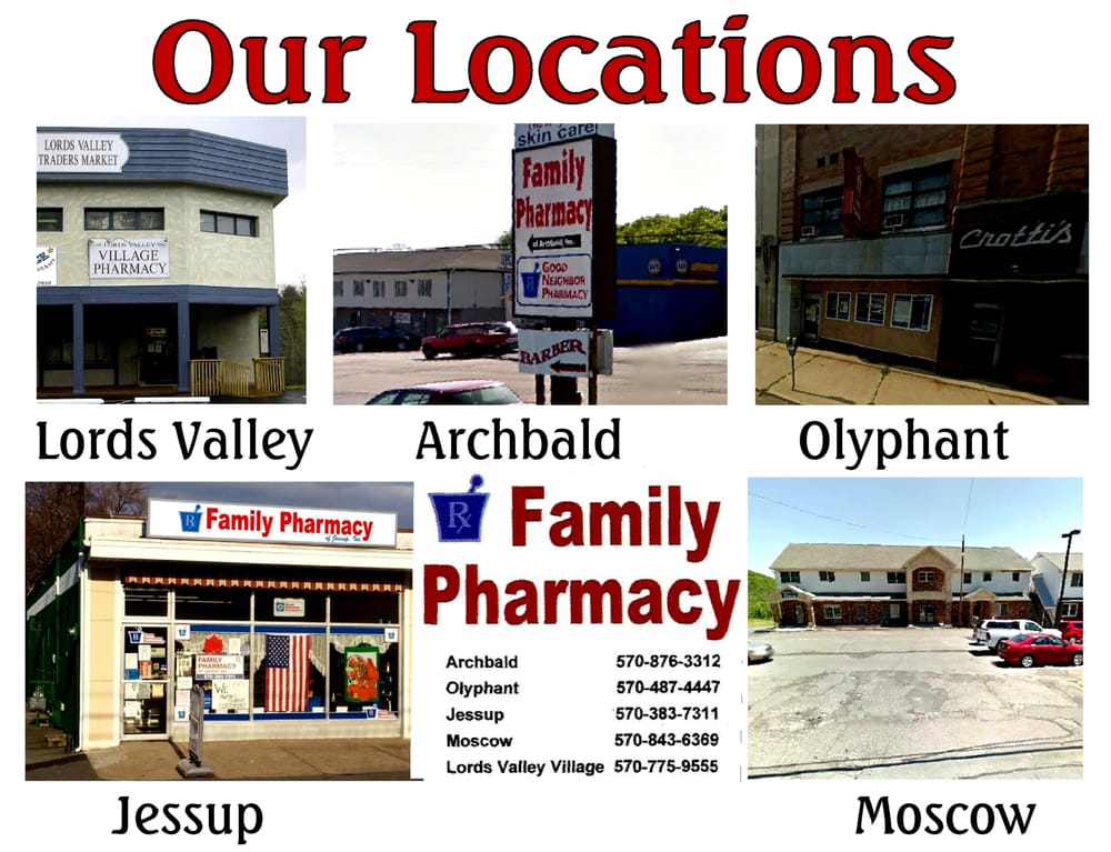 FAMILY PHARMACY OF JESSUP Updated September 2024 128 Constitution