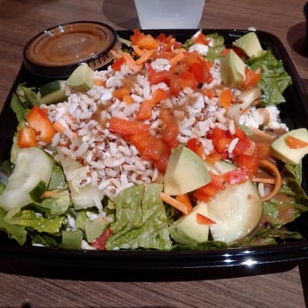 Zeats - Power Quinoa Salad. The feta cheese is strong, choose dressing accordingly - Salad Near Me - Virginia Beach, Virginia Zeats - Power Quinoa Salad. The feta cheese is strong, choose dressing accordingly - Salad Near Me - Virginia Beach, Virginia