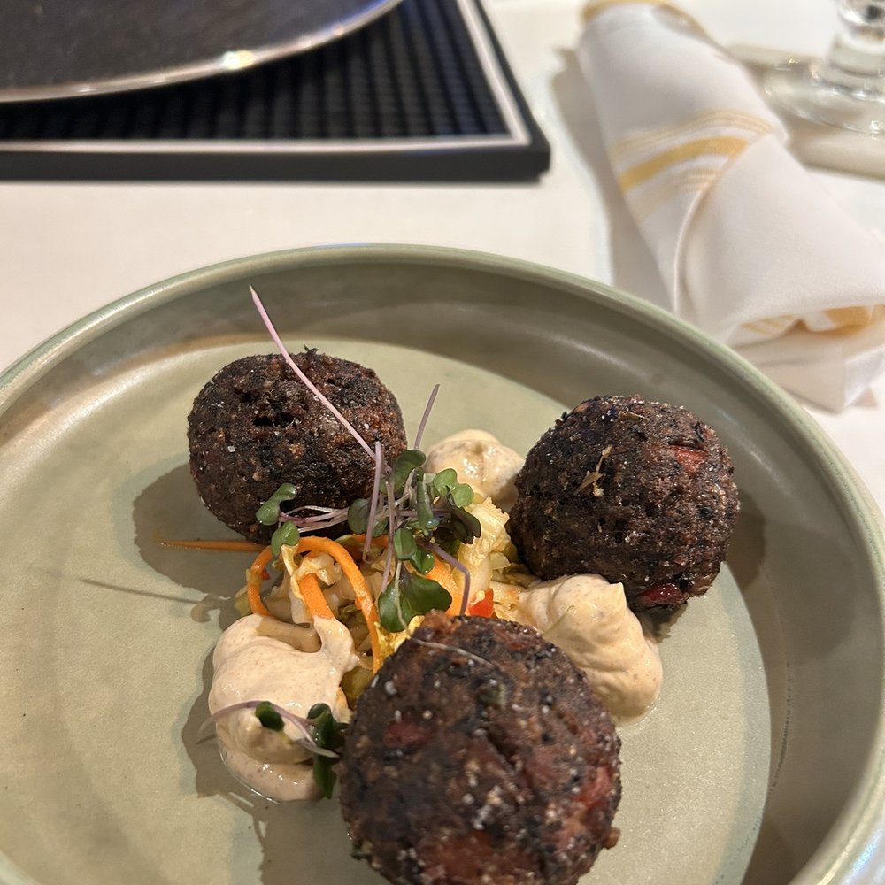 29 Markle Ct - Black rice crab balls - New American Near Me - Bridgeport, Connecticut 29 Markle Ct - Black rice crab balls - New American Near Me - Bridgeport, Connecticut