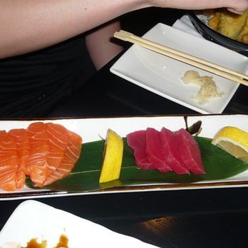Sushi Kinoya - Very fresh Tuna and Salmon sashimi. Colourful presentation. - Sushi Bars Near Me - Long Beach, California Sushi Kinoya - Very fresh Tuna and Salmon sashimi. Colourful presentation. - Sushi Bars Near Me - Long Beach, California