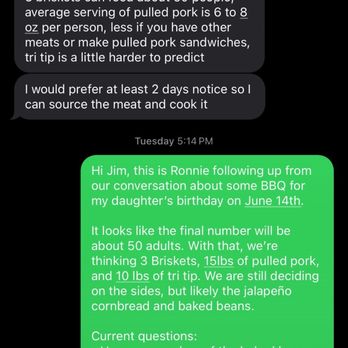 Jim's Backyard Barbecue - Caterers Near Me - San Diego, California Jim's Backyard Barbecue - Caterers Near Me - San Diego, California