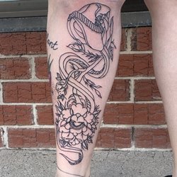 Eternity Tattoos - Fresh Snake tattoo by Cam from 6/29/20