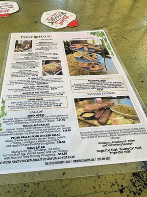Menu photo 8 Prost San Antonio, TX