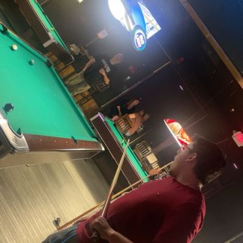 Poets Billiards & Bar - pool table - Pool Halls Near Me - College Station, Texas