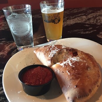 Sauce on the Side - Puttanesca Calzone - Italian Near Me - Clayton, Missouri Sauce on the Side - Puttanesca Calzone - Italian Near Me - Clayton, Missouri
