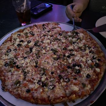 Blackstone Pizza Company - Mediterranean pizza X-Large - Pizza Near Me - Iron Mountain, Michigan Blackstone Pizza Company - Mediterranean pizza X-Large - Pizza Near Me - Iron Mountain, Michigan