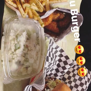 Katsu Burger - Nori fries, katsu bites, wasabi coleslaw, and katsu burger! - Burgers Near Me - Seattle, Washington Katsu Burger - Nori fries, katsu bites, wasabi coleslaw, and katsu burger! - Burgers Near Me - Seattle, Washington