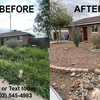 Jam Lawncare - before and after landscaping work - Lawn Services Near Me
