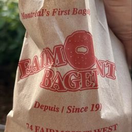 My bag of bagels My bag of bagels