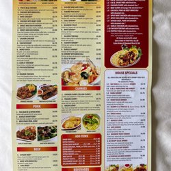 Thai BBQ - Menu