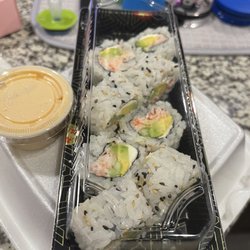 Hibachio - California Roll add cream cheese