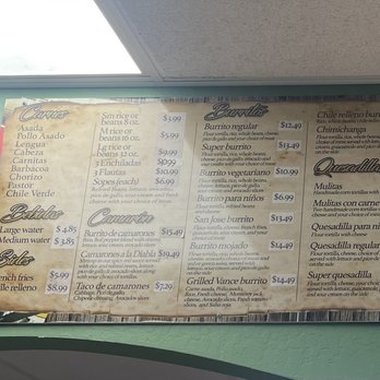 Lucy’s Mexican Grill - Menu Dec. 2024 - Mexican Near Me - Campbell, California Lucy’s Mexican Grill - Menu Dec. 2024 - Mexican Near Me - Campbell, California