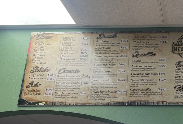 Menu photo 2 Lucy’s Mexican Grill Campbell, CA Menu photo 2 Lucy’s Mexican Grill Campbell, CA