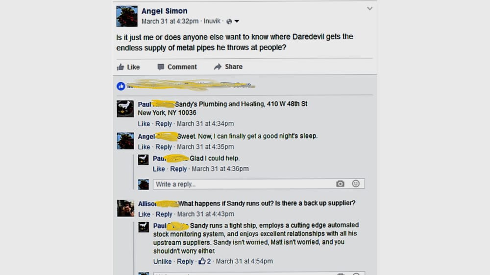 Slide of Sandy's Plumbing & Heating