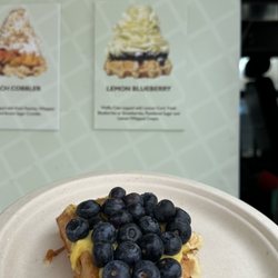 Waffle Cakes - Lemon blueberry