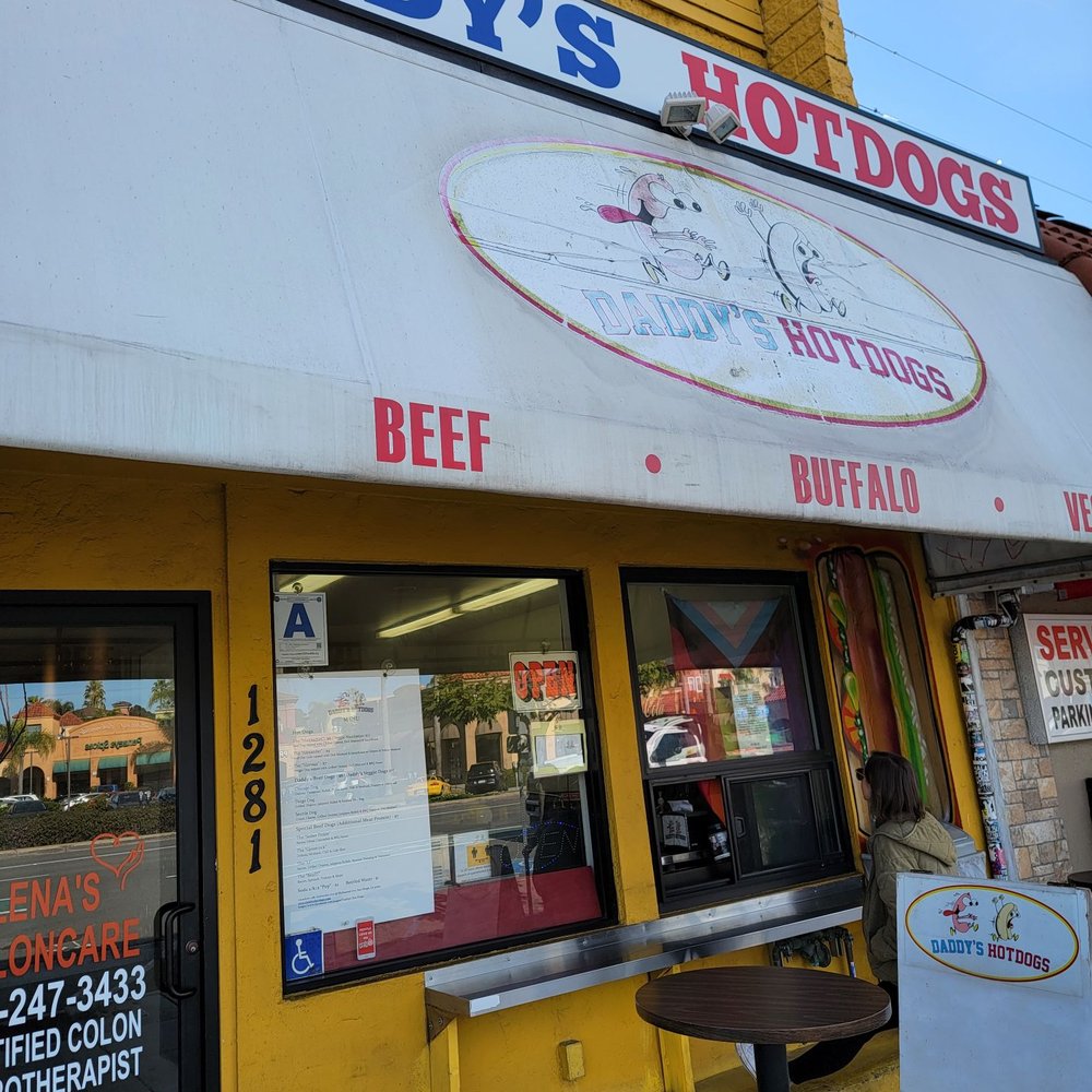 Daddy's Hot Dogs - the outside of a restaurant - Hot Dogs Near Me - San Diego, California Daddy's Hot Dogs - the outside of a restaurant - Hot Dogs Near Me - San Diego, California