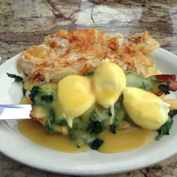 Cappys Cafe - Eggs Florentine - Breakfast & Brunch Near Me - Newport Beach, California