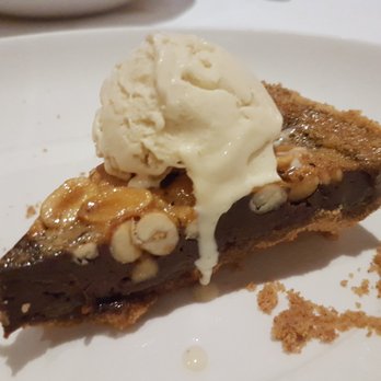 Caribou Restaurant & Wine Bar - Peanut black bottom pie - Wine Bars Near Me - Thunder Bay, Ontario