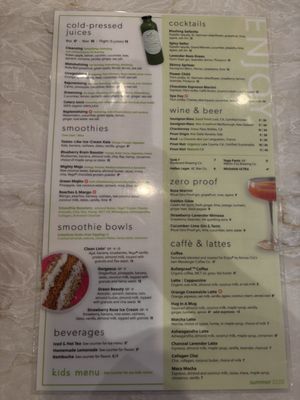 Menu photo 2 Enjoy Pure Food + Drink Lenexa, KS