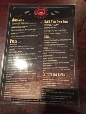 Menu photo 8 Calabria Italian Kitchen Mount Juliet, TN Menu photo 8 Calabria Italian Kitchen Mount Juliet, TN