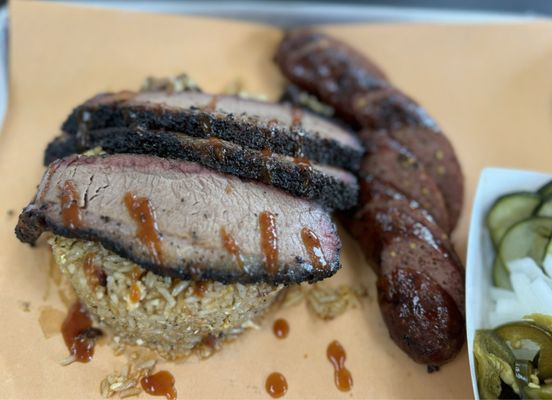 Brisket & Rice by null