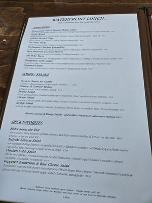 Menu photo 4 Sparks Water Bar Sparks, NV