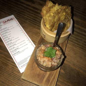 Pubbelly Sushi Brickell - Tostones Con Ceviche - Sushi Bars Near Me - Miami, Florida Pubbelly Sushi Brickell - Tostones Con Ceviche - Sushi Bars Near Me - Miami, Florida