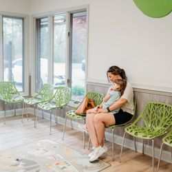 Blue Ridge Pediatrics - Sick and Well waiting rooms