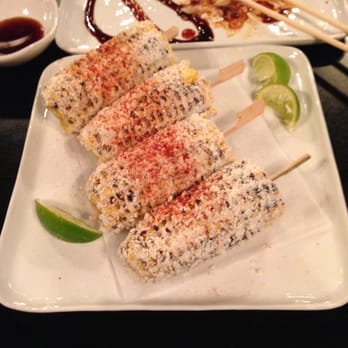 Roosterspin - Grilled Corn on the Cob! - Korean Near Me - Westfield, New Jersey