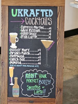 Menu photo 1 Ukraft Brunch Cafe St. Louis, MO Menu photo 1 Ukraft Brunch Cafe St. Louis, MO