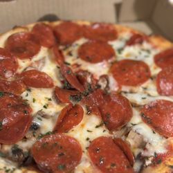 Small Pepperoni & Mushroom Pizza