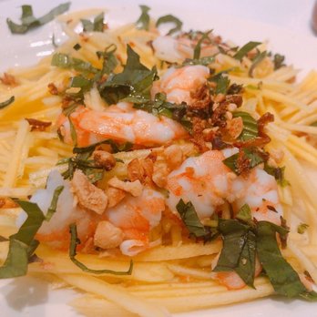 Pho Ginger - a plate of pasta with shrimp - Vietnamese Near Me - Albuquerque, New Mexico