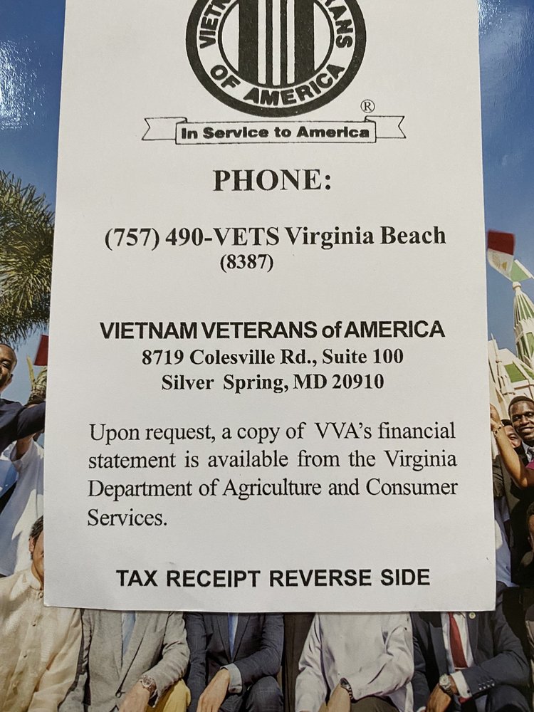 VIETNAM VETERANS OF AMERICA 5393 Wesleyan Dr, Virginia Beach