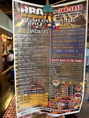 Menu photo 2 Ramos BBQ & Catering McAllen, TX Menu photo 2 Ramos BBQ & Catering McAllen, TX