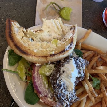 Clark and Lewie's - Terrible buffalo burger. Dried out hockey puck of meat. - American Near Me - Stevenson, Washington Clark and Lewie's - Terrible buffalo burger. Dried out hockey puck of meat. - American Near Me - Stevenson, Washington