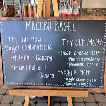 Malibu Bagel Cafe - New combos - Bagels Near Me - Upland, California