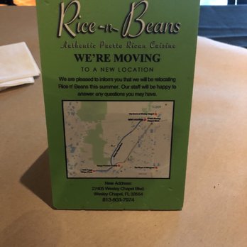 Rice and Beans - Moving - Puerto Rican Near Me - Wesley Chapel, Florida