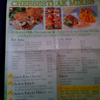 Cheesesteak Mikes - Burgers Near Me - Silver Spring, Maryland Cheesesteak Mikes - Burgers Near Me - Silver Spring, Maryland